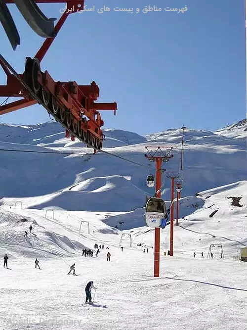 فهرست مناطق و پیست های اسکی ایران